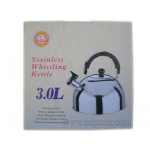 Чайник метален свирещ 3 L