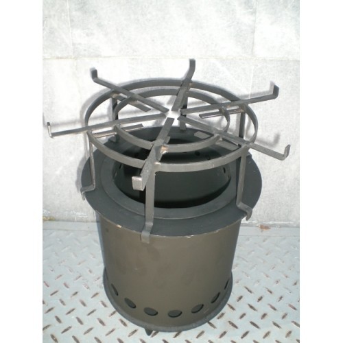 Туристическа пиролизна печка