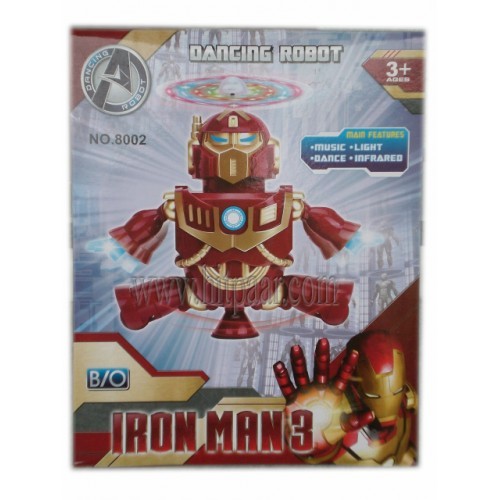 Детска играчка Танцуващ робот Iron man 3
