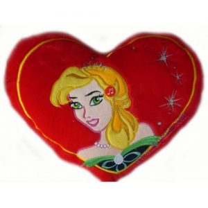 Малко плюшено сърце с Принцеса