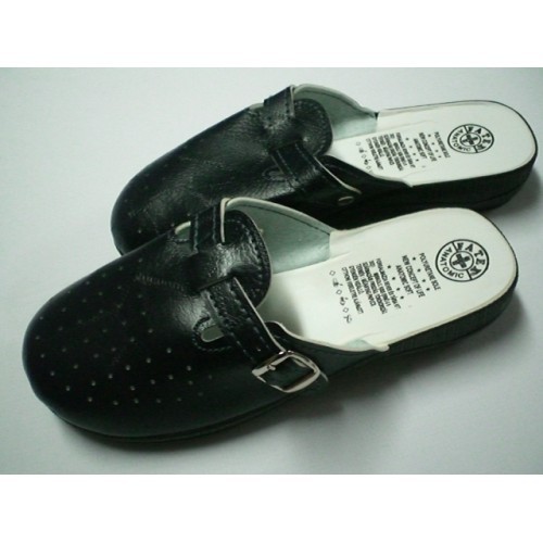 Дамски кожени чехли