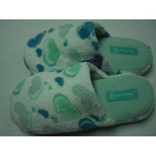 Дамски чехли със сърца