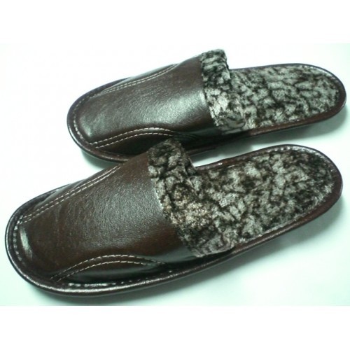 Мъжки кожени чехли