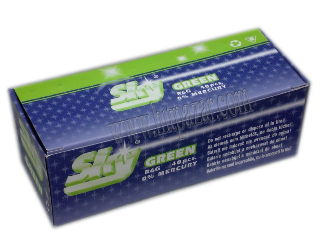 Батерии Грийн Sky Green R6