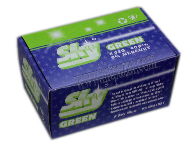 Батерии Грийн Sky Green R6