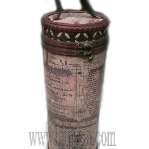 Кутия за вино кръгла