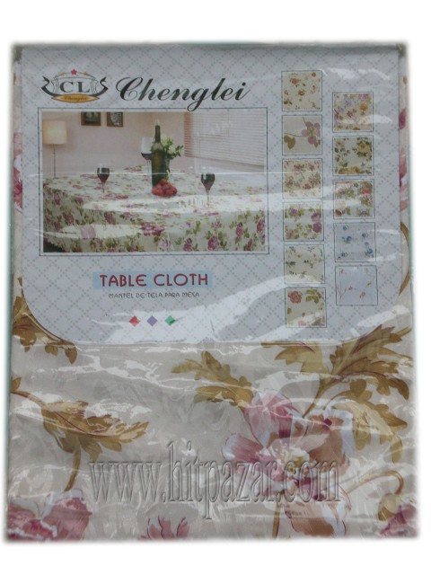 Покривка за маса с цветя 120 х 160