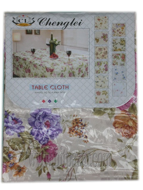 Покривка за маса с цветя 120 х 160