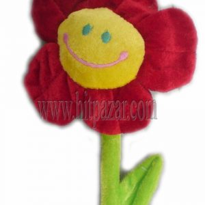 Плюшено цвете с дълга дръжка