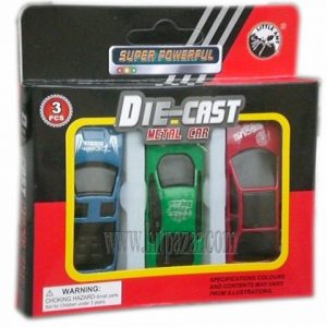 Комплект Метални коли Super powerful 3 броя