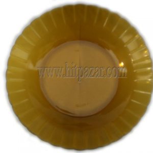 Чиния кафяво стъкло 22,5