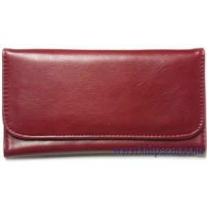 Дамско портмоне с гладка кожа