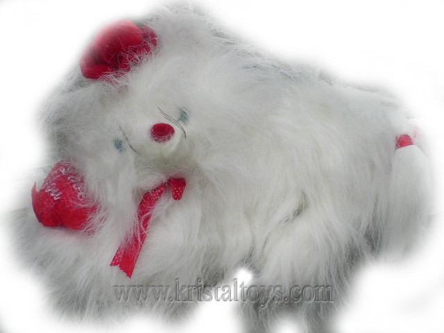 Детска плюшена котка - голяма