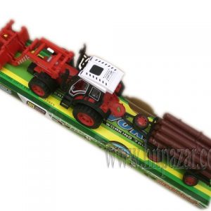 Детска играчка комплект Трактор с ремарке