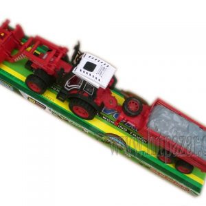 Детска играчка комплект Трактор с ремарке с две оси