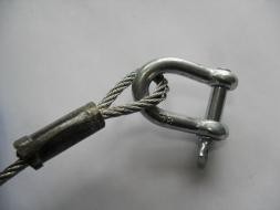 Въже за теглене стомана 2 тона