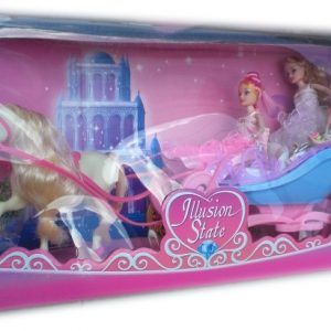 Детска Каляска с 3 кукли