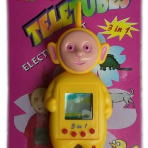 Детска играчка Тамагочи / Tamagochi /- Телетъбис 3 в 1 (червено, жълто)