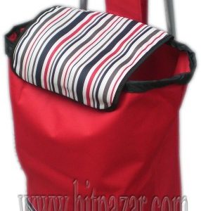 Багажна чанта с колела и пластмасова дръжка