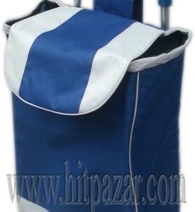 Багажна чанта с колела и пластмасова дръжка лукс