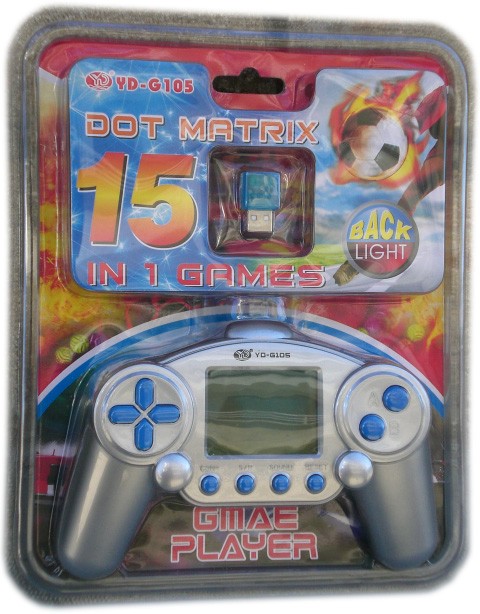 Детска електронна игра Dot Matrix game player 15 в 1