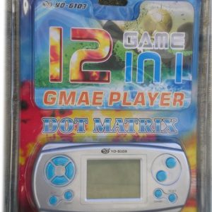 Детска електронна игра Dot Matrix game player 12 в 1