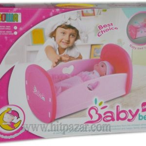 Комплект Люлееща се кошара с бебе