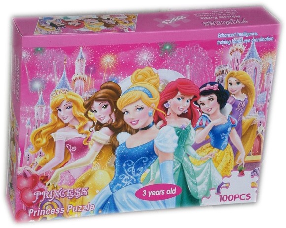 Пъзел Принцеси 100 части Princess