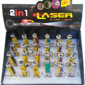 Комплект Лазерен показалец и фенерче 2 в 1