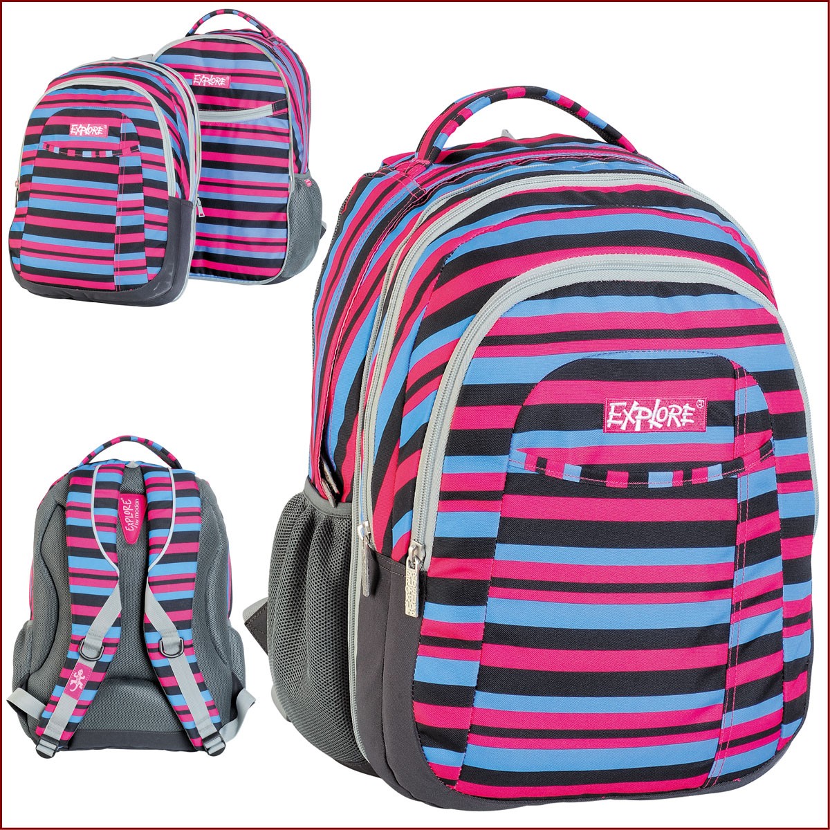 Gabol - Explore раница 2 в 1 ColorStrips