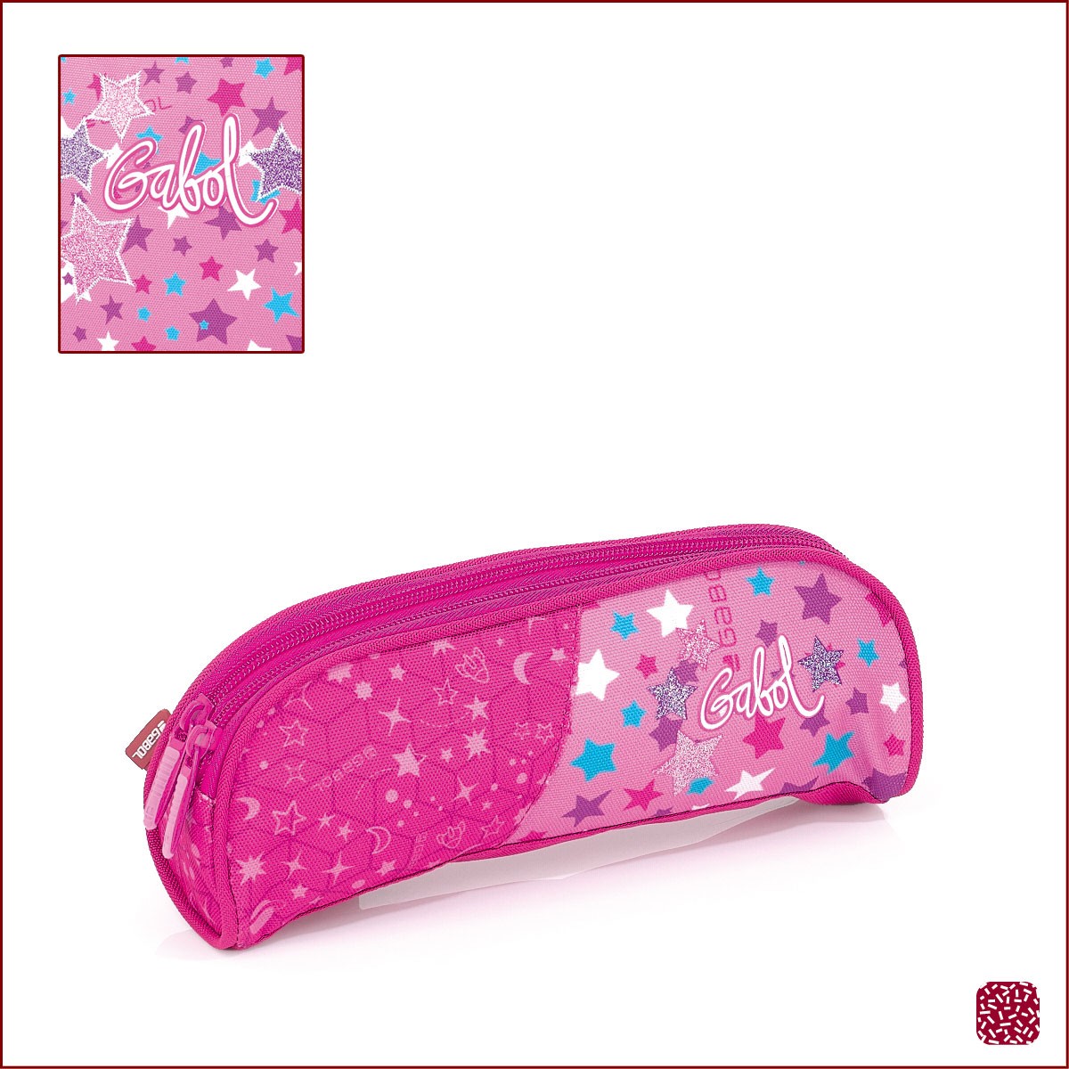 Gabol - Estela несесер с 2 ципа