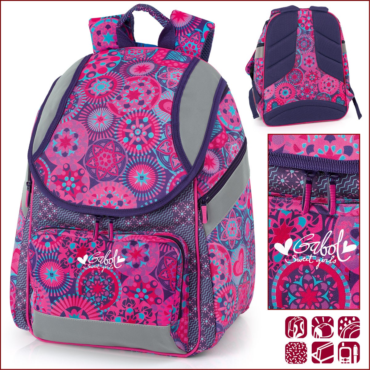 Gabol - Honey раница с капак