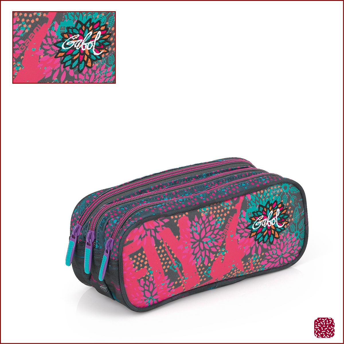 Gabol - Funky несесер с 3 ципа