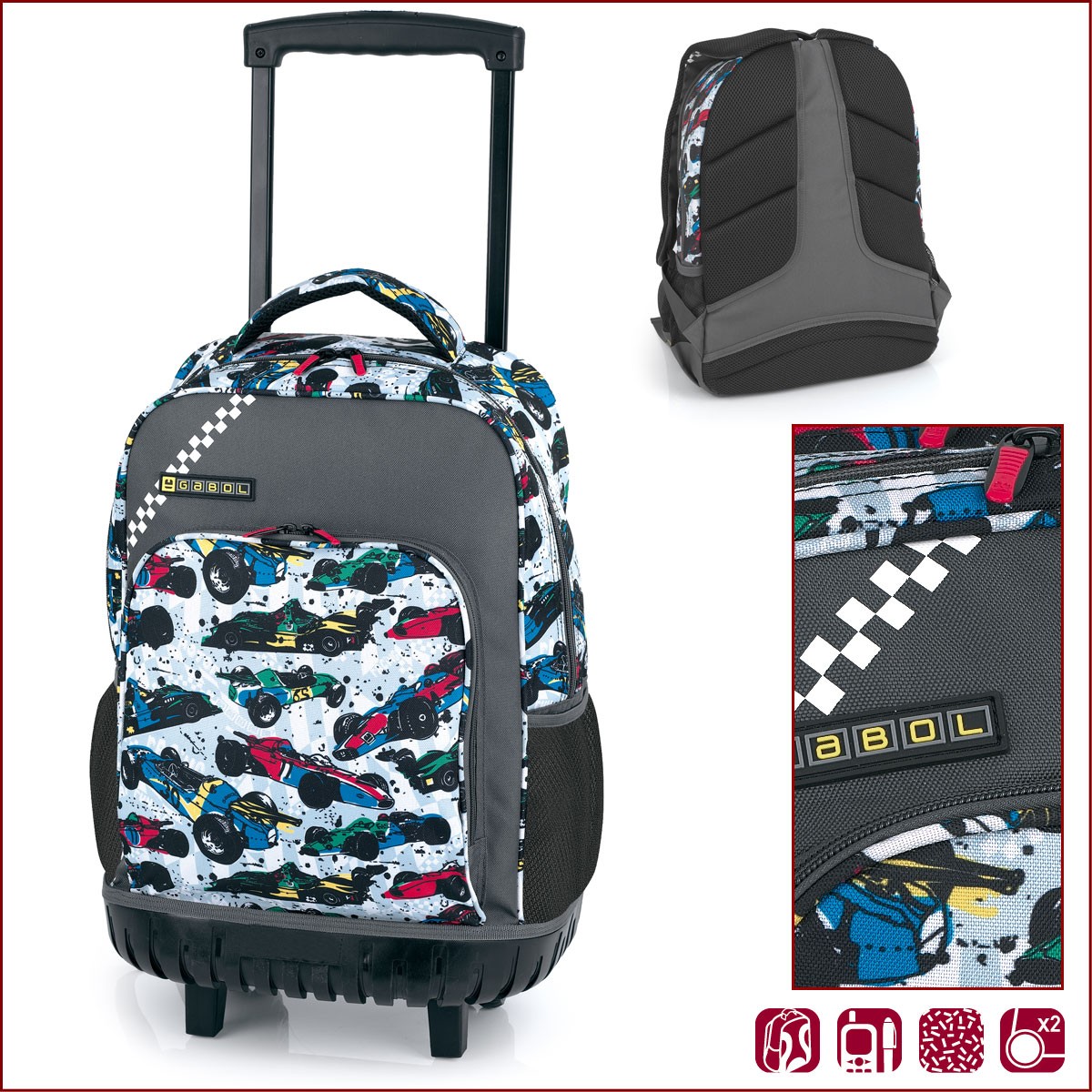 Gabol - Boxes раница на колела