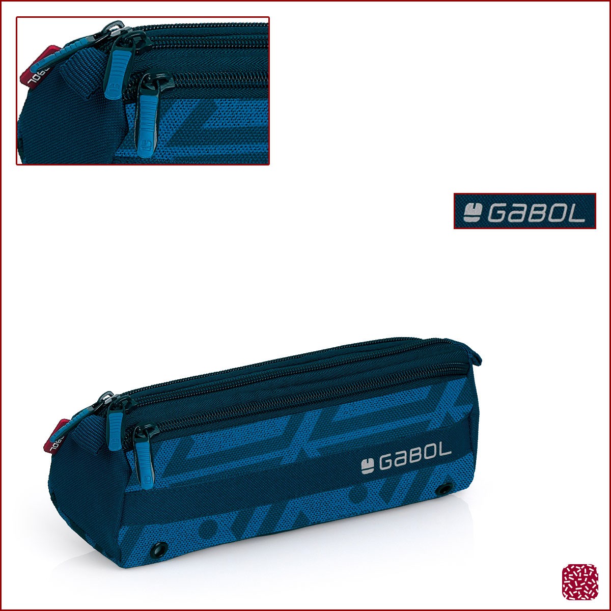 Gabol - Nexus несесер с 3 ципа