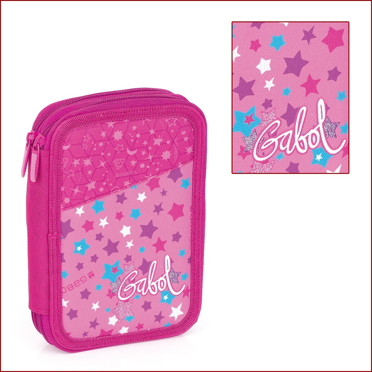 Gabol - Estela несесер с 2 ципа