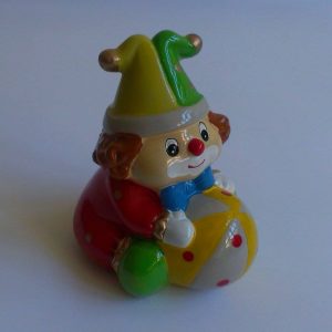 Керамична касичка - клоун