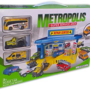 Детски комплект Гараж - Сервиз