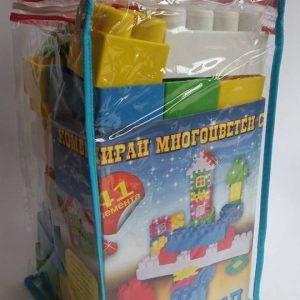 Конструктор едри части Строител + къща 41 части