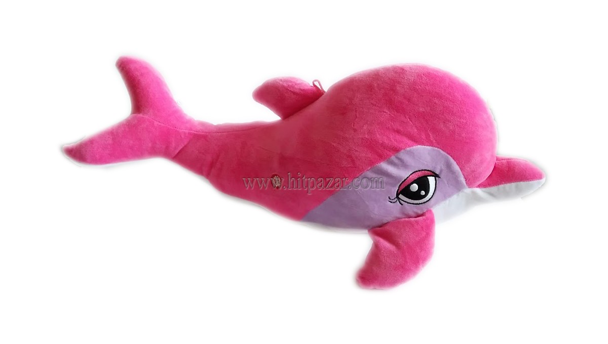 Детска плюшена играчка Делфин със звук - голям