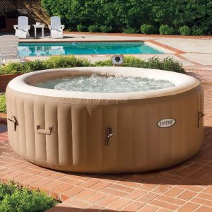 Надуваемо джакузи с въздушни струи INTEX PureSpa 196 x 145 х 71 см