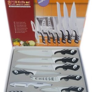 Комплект висококачествени професионални кухненски ножове от 8 части