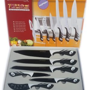 Комплект висококачествени професионални кухненски ножове от 7 части