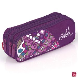 Габол Gabol Berry Ученически несесер с 3 ципа