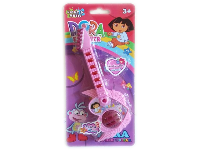 Музикална китара със светлини Дора Dora The Explorer