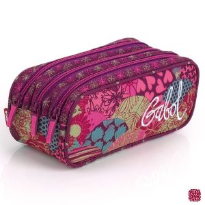 ГАБОЛ Gabol - Pop Ученически несесер с 3 ципа