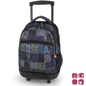 Gabol - City Ученическа раница с колелца