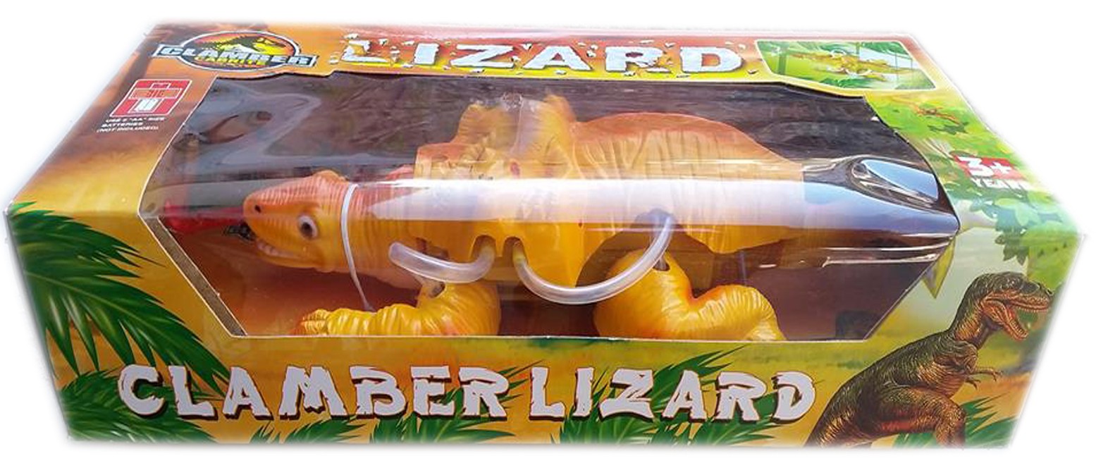 Детска играчка Катерещ се динозавър