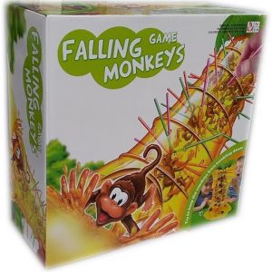 Детска занимателна игра Падащите маймуни