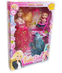 Детски комплект Кукла бременна + аксесоари 6013Е